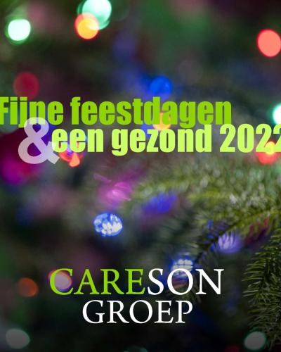 Fijne feestdagen en een gezond 2022