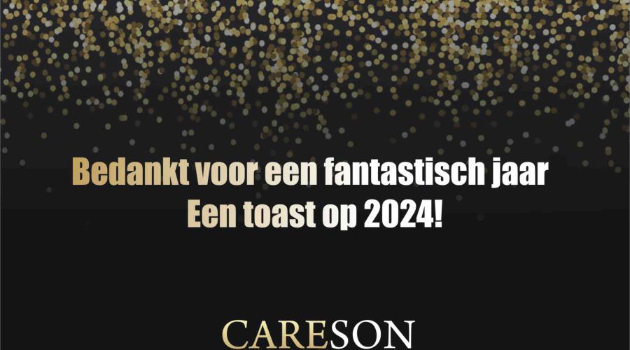 Fijne feestdagen en een gezond 2024 Careson